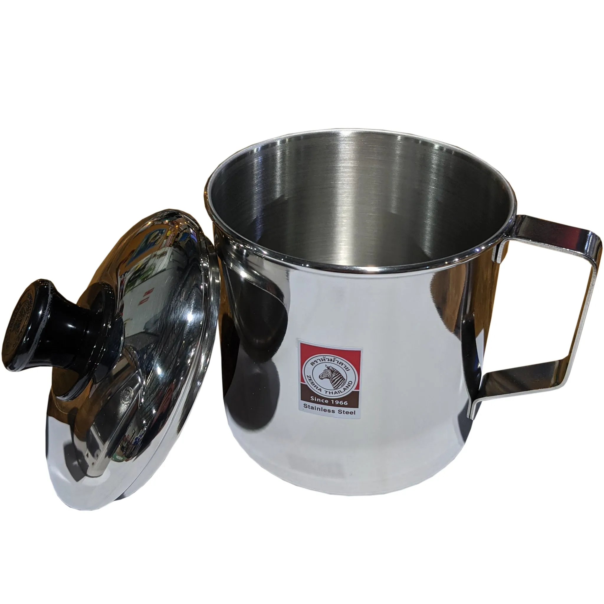 10cm Stainless Steel Mug with Lid