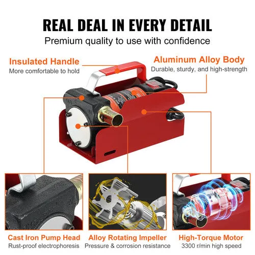 12V Portable Electric Oil Transfer Extractor | Fluid Suction Pump | Diesel Siphon | AU