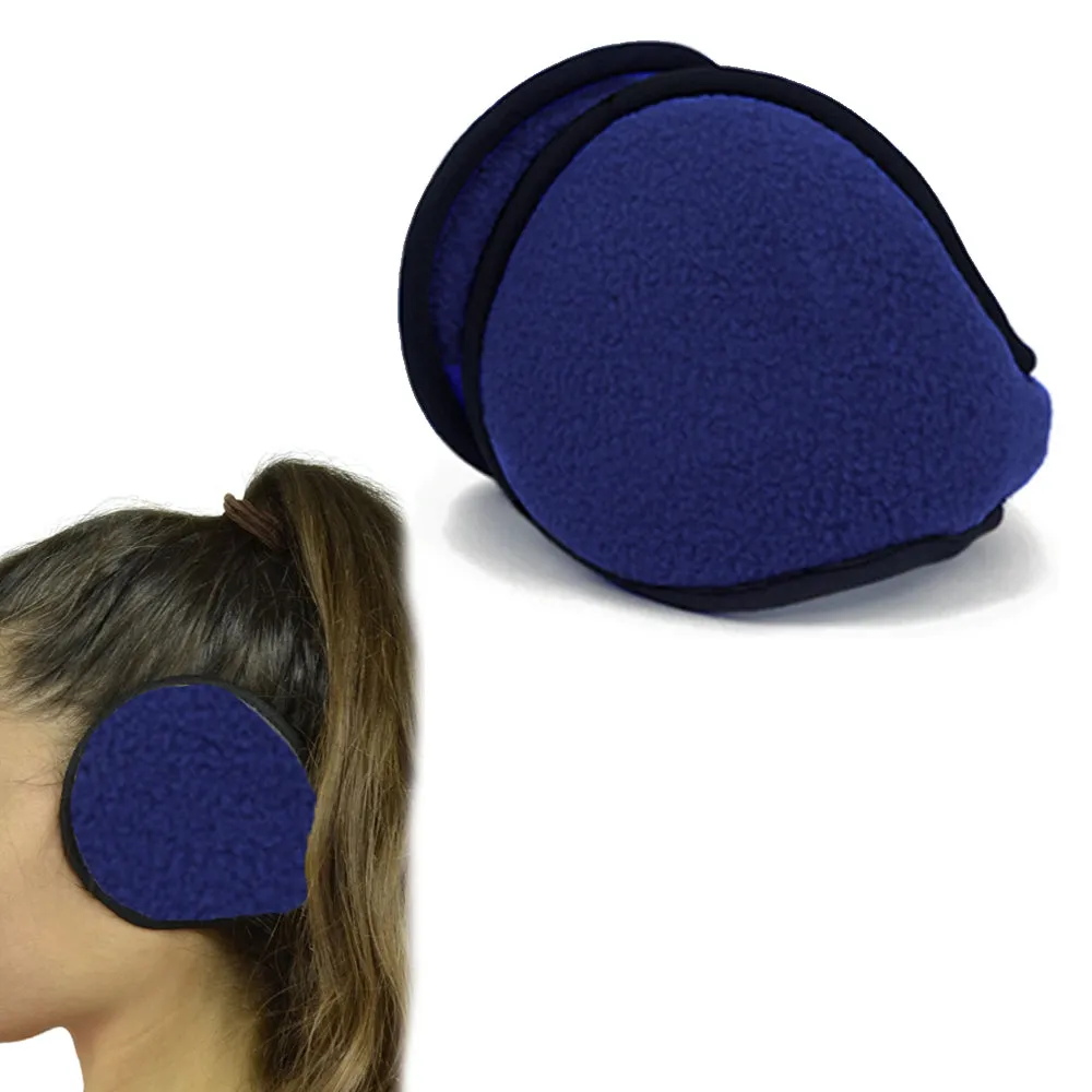 2 Pack Ear Muff Winter Comfortable Warmer Earmuffs Ear Warmers Collapsible Color