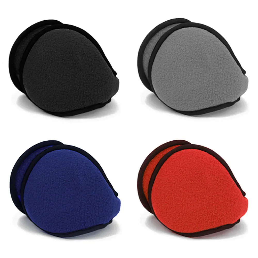 2 Pack Ear Muff Winter Comfortable Warmer Earmuffs Ear Warmers Collapsible Color
