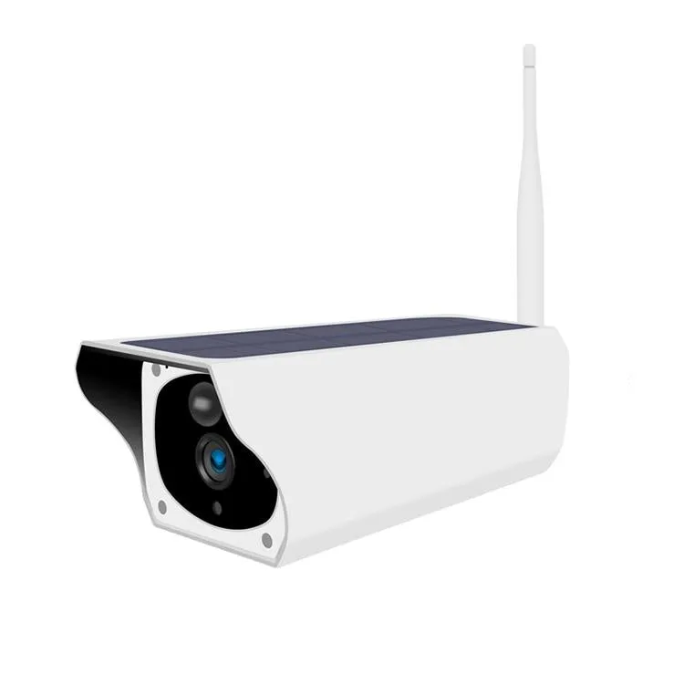 2MP Solar Wifi Camera | Waterproof | Night Vision | Motion Detection | Voice Intercom