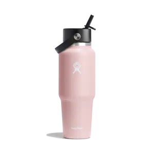 32 oz (946 mL) Wide-Mouth Travel Bottle with Flexible Straw