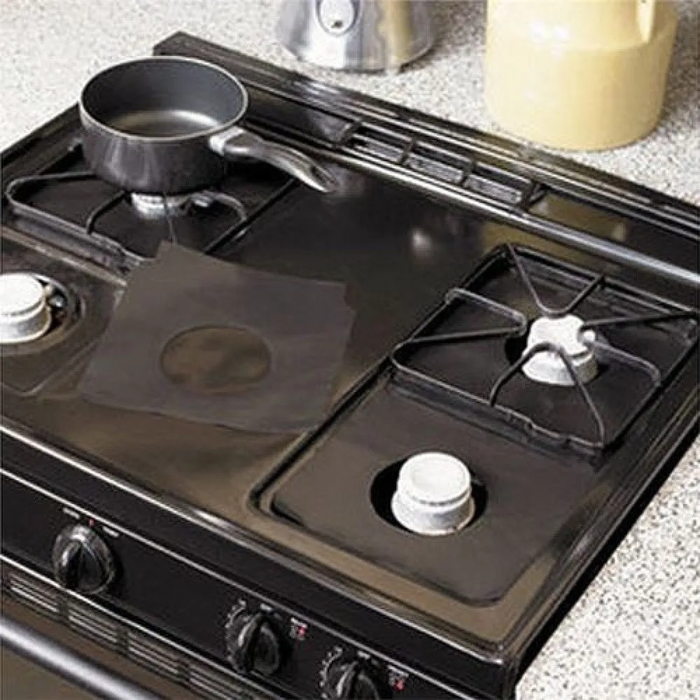 4pcs Burner Covers Protector Stove Surface