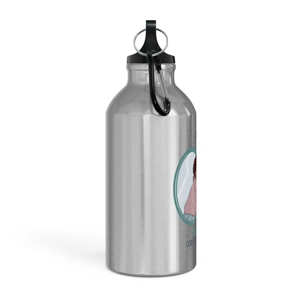 Affirmation Feminist pro choice Oregon Sport bottle 13.5oz -  You are Unique (Brown Girl)