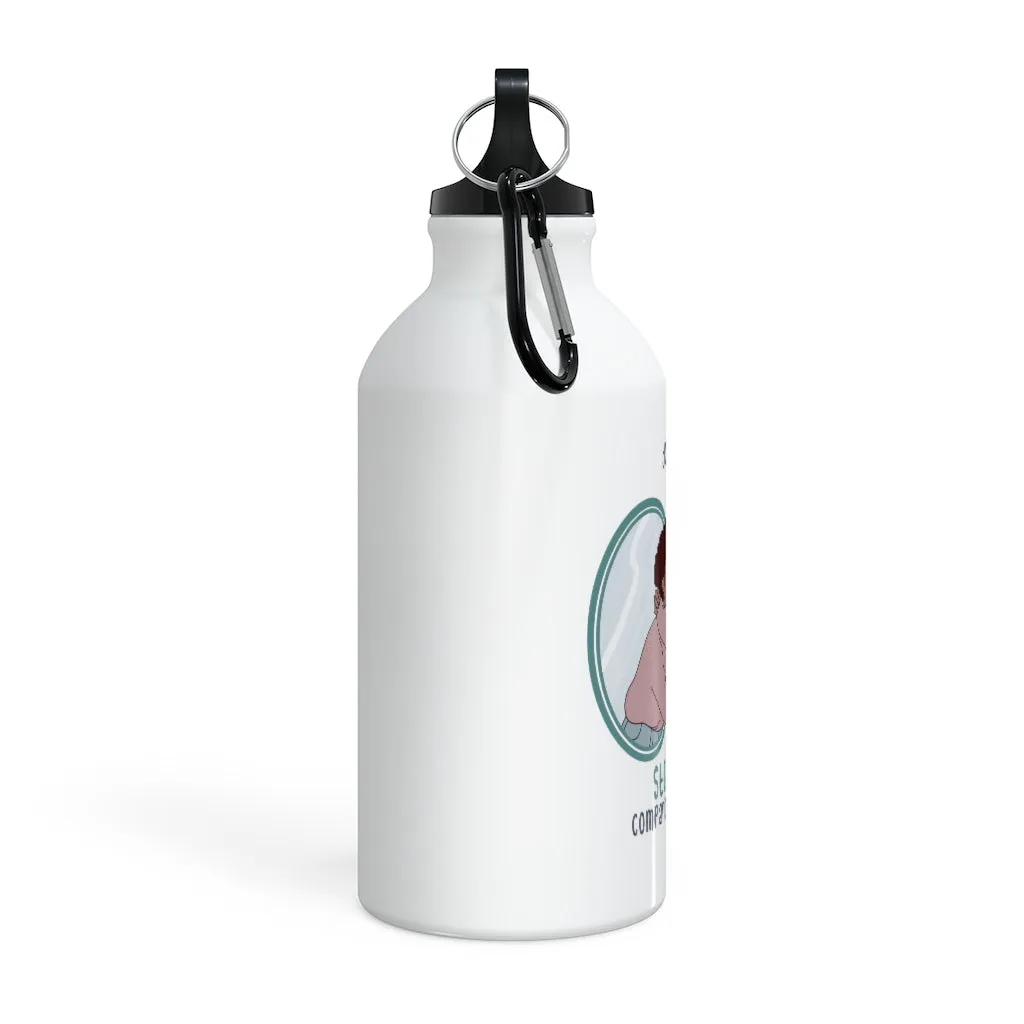 Affirmation Feminist pro choice Oregon Sport bottle 13.5oz -  You are Unique (Brown Girl)