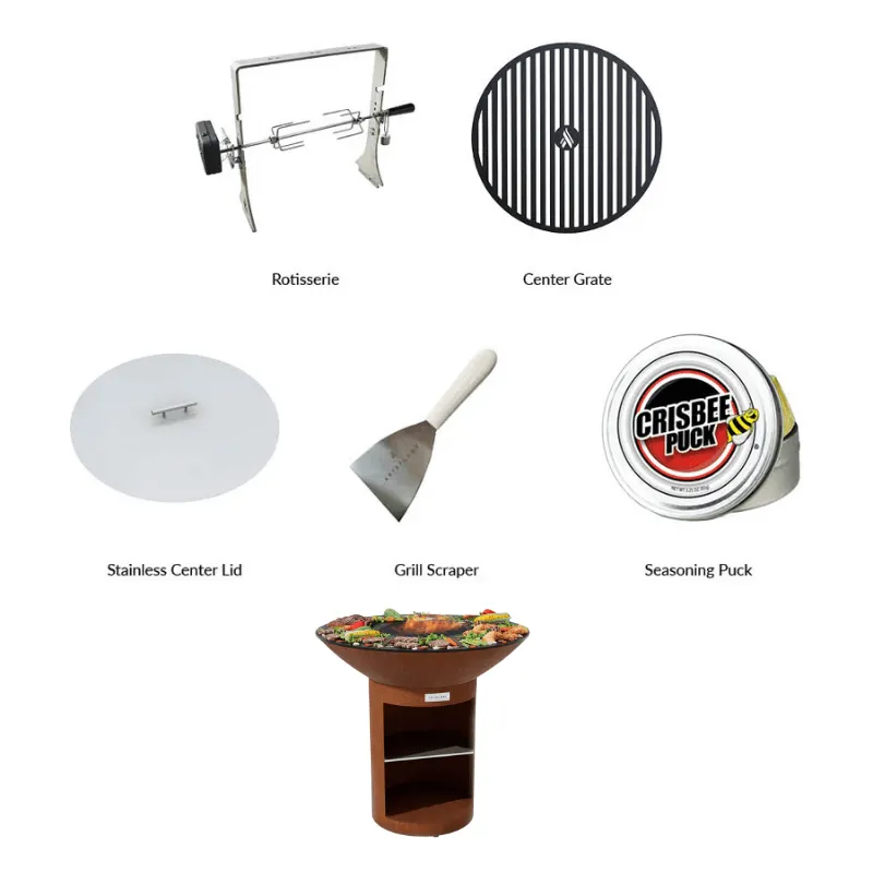 Arteflame XXL 40" Grill - Classic Storage Base