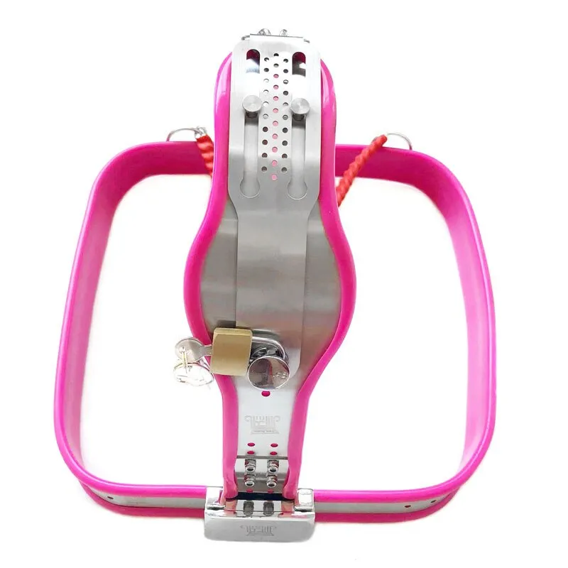 Black Emperor Premium Stainless Steel Y-Type Female Chastity Belt