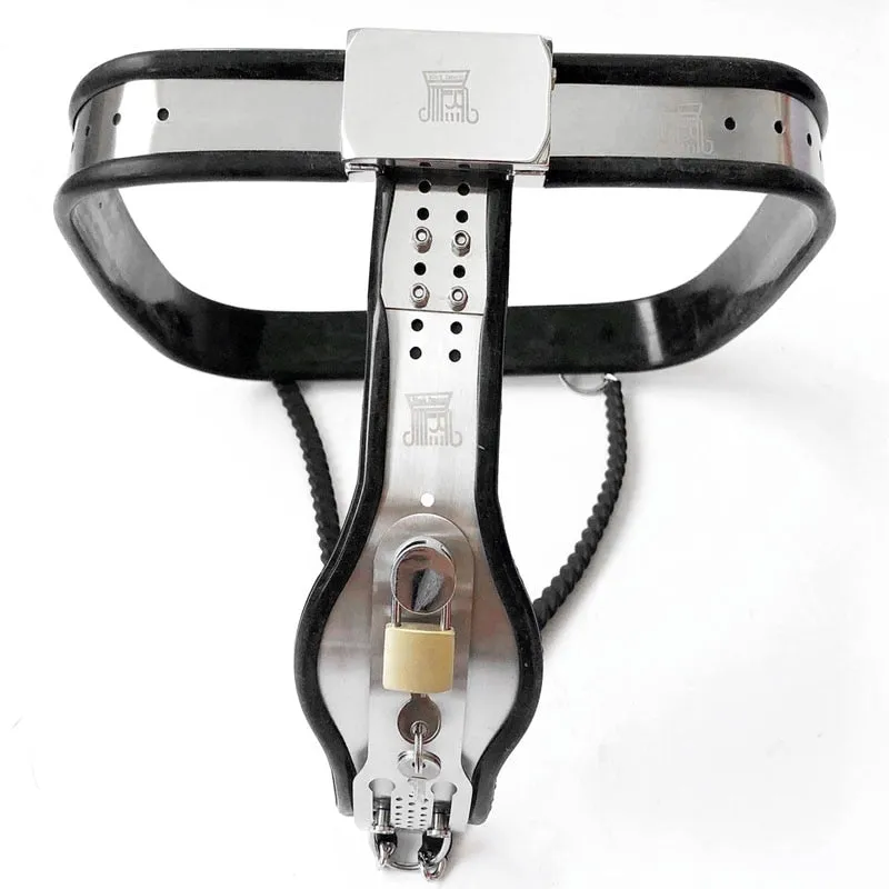 Black Emperor Premium Stainless Steel Y-Type Female Chastity Belt
