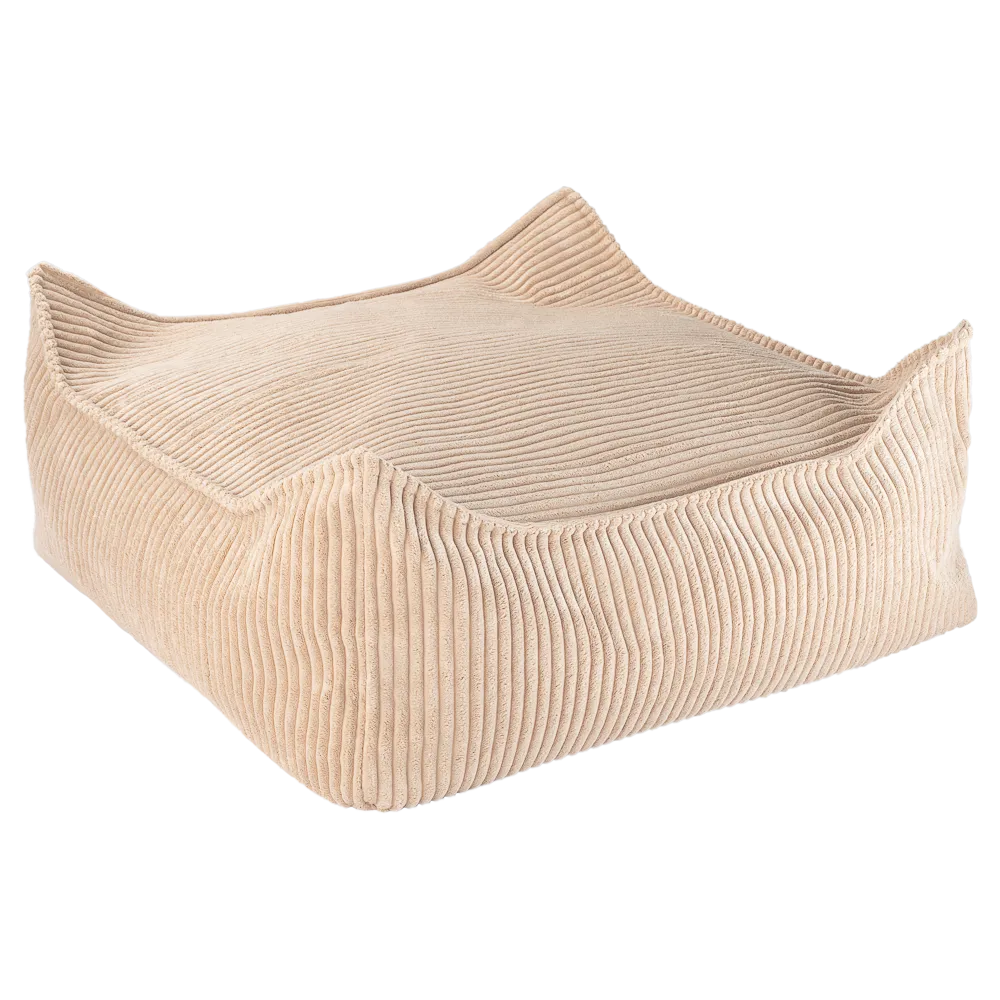 Brown Sugar Square Ottoman