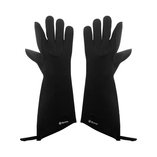 Browne 5430702 KitchenGripsr Pro 5-Finger Glove, 17 in L, FLXaPrene, with straight & inverted z
