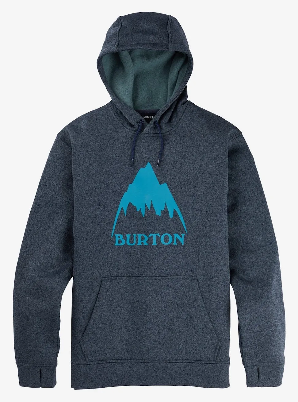 Burton Oak Pull Over Hoodie l Mens Dress Blue Heather