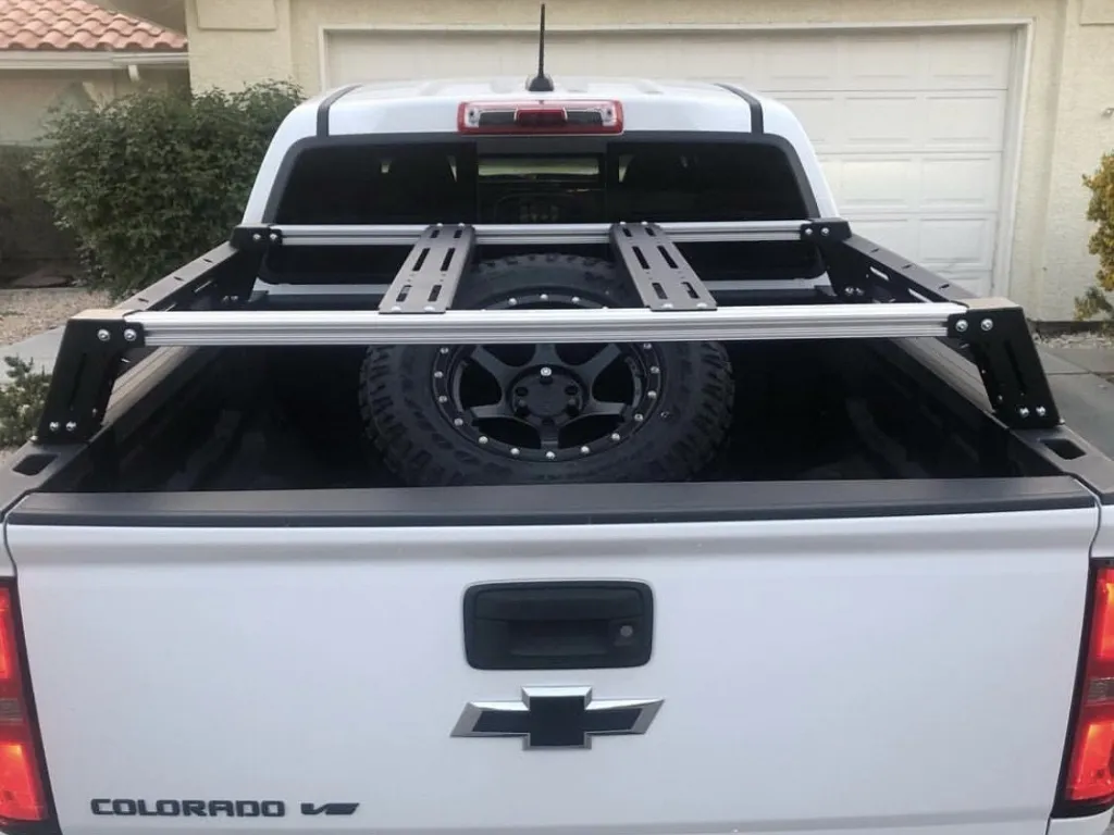 Cali Raised LED Overland Bed Rack For Chevrolet Colorado 2012-2021
