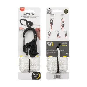 CAMJAM XT ALUMINUM TIGHTENER & ROPE