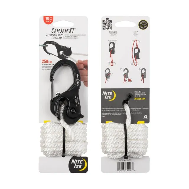 CAMJAM XT ALUMINUM TIGHTENER & ROPE