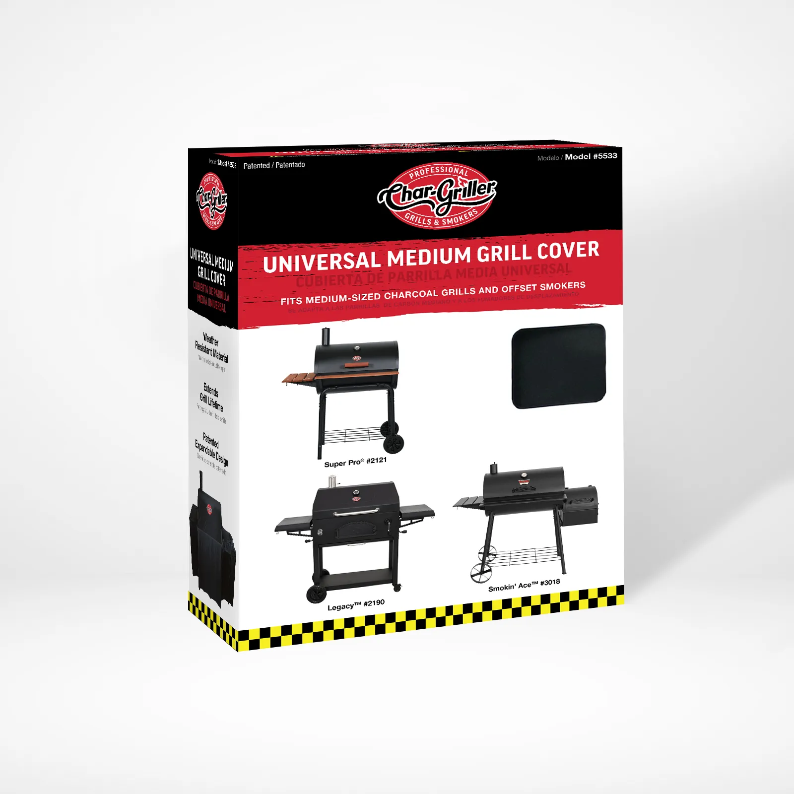 Char-Griller Universal Grill Cover