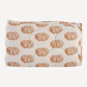 classic circle quilt | harvest pumpkin | lenzing modal