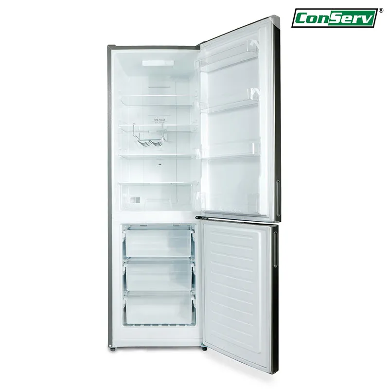 Conserv 24" Wide 10.8 cu.ft.Bottom Freezer Refrigerator Stainless