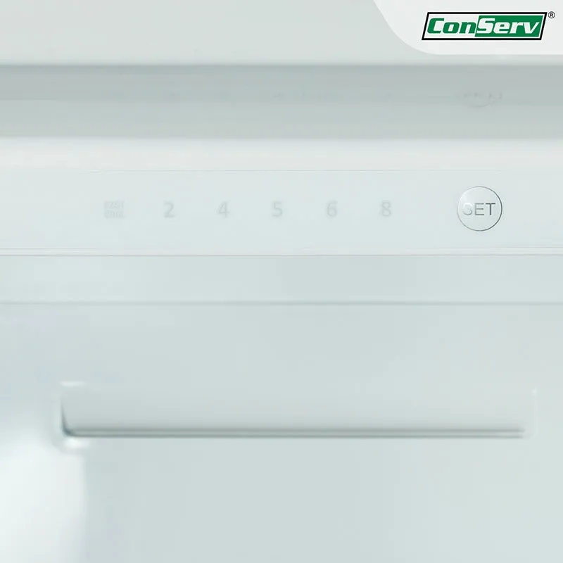 Conserv 24" Wide 10.8 cu.ft.Bottom Freezer Refrigerator Stainless