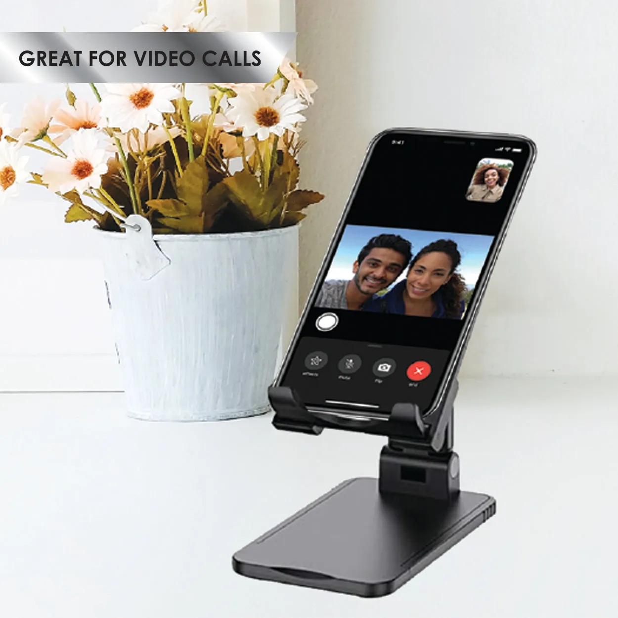 Desktop Stand for Smart Phones & Tablets Adjustable Stand