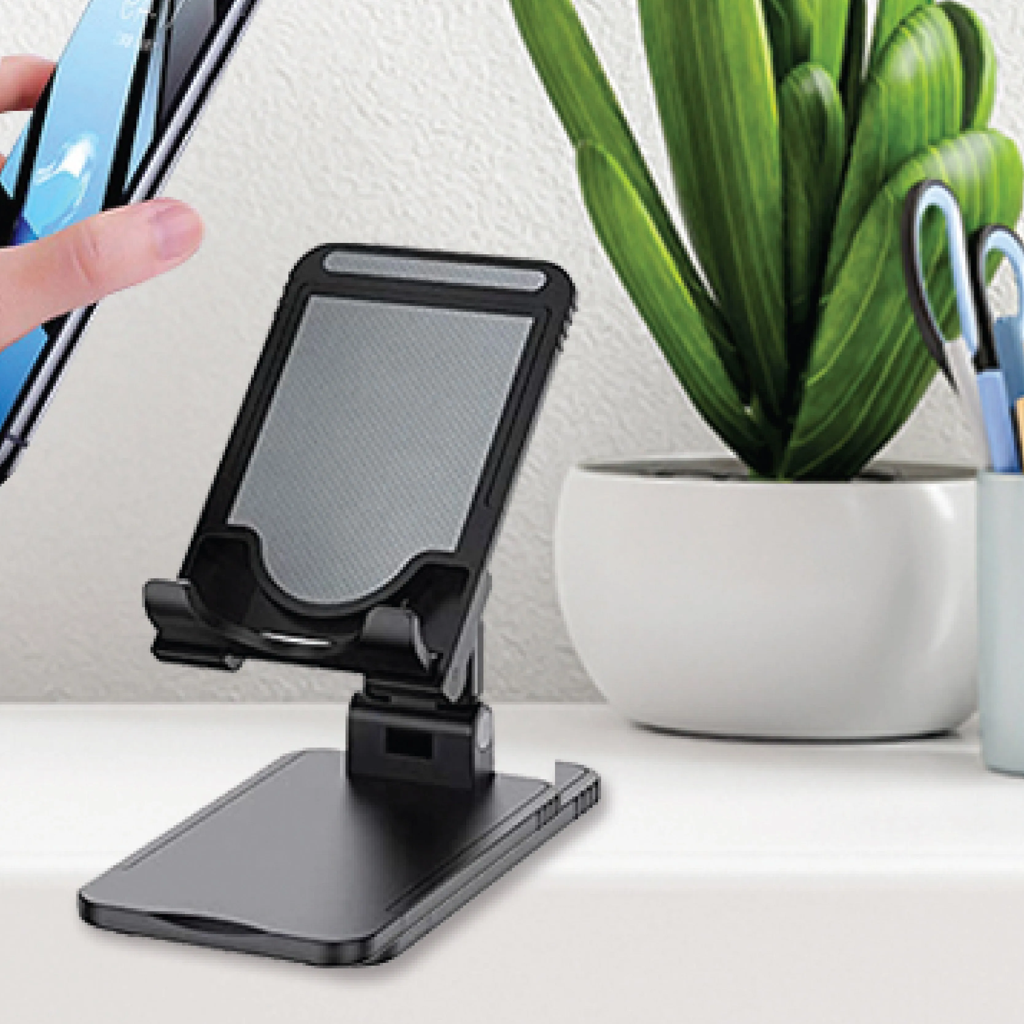Desktop Stand for Smart Phones & Tablets Adjustable Stand