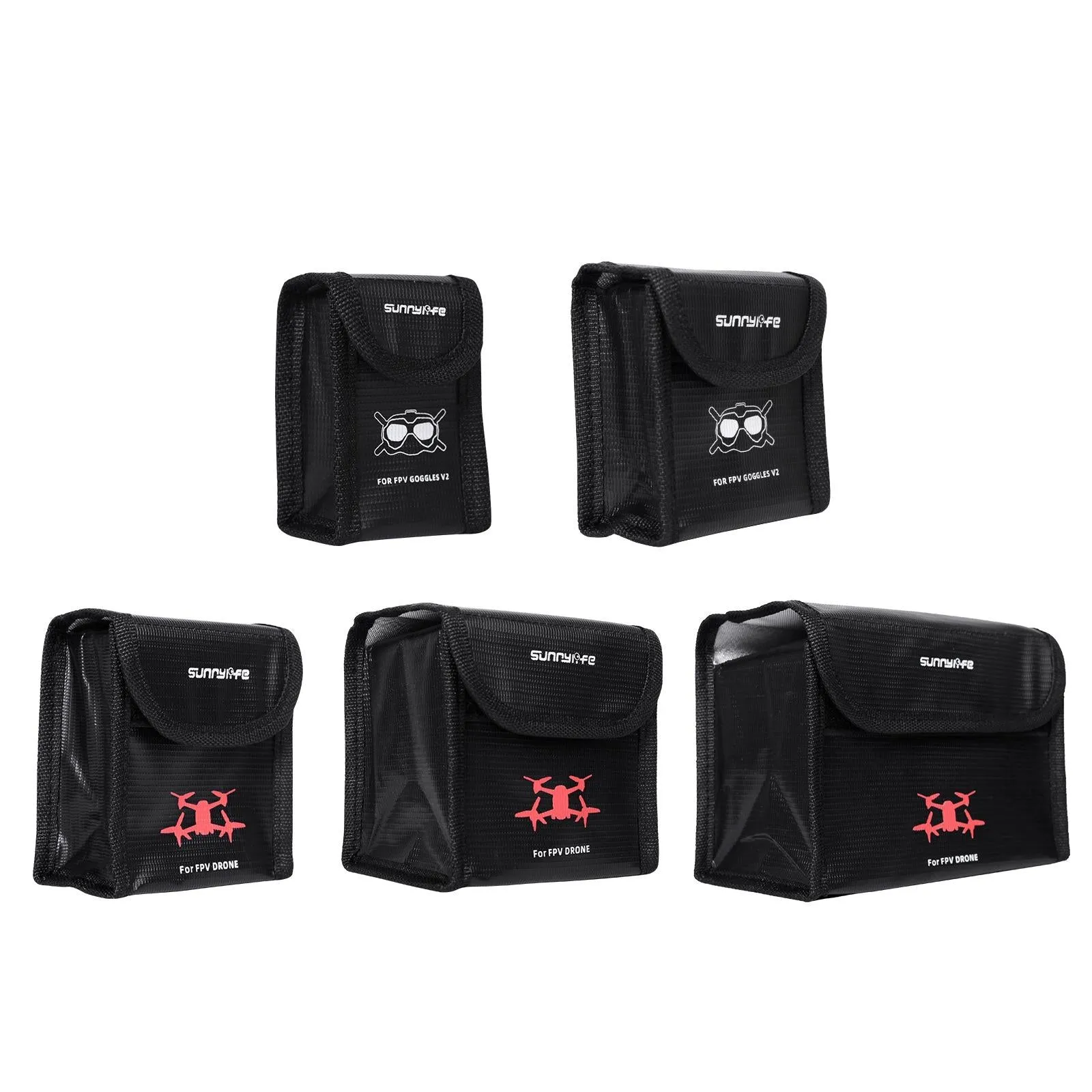 Dji Fpv Battery Explosion-proof Bag for Glasses