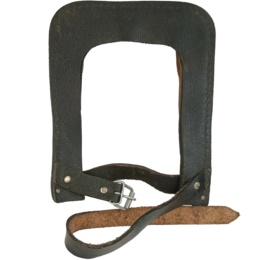 East German Leather Shovel Cover