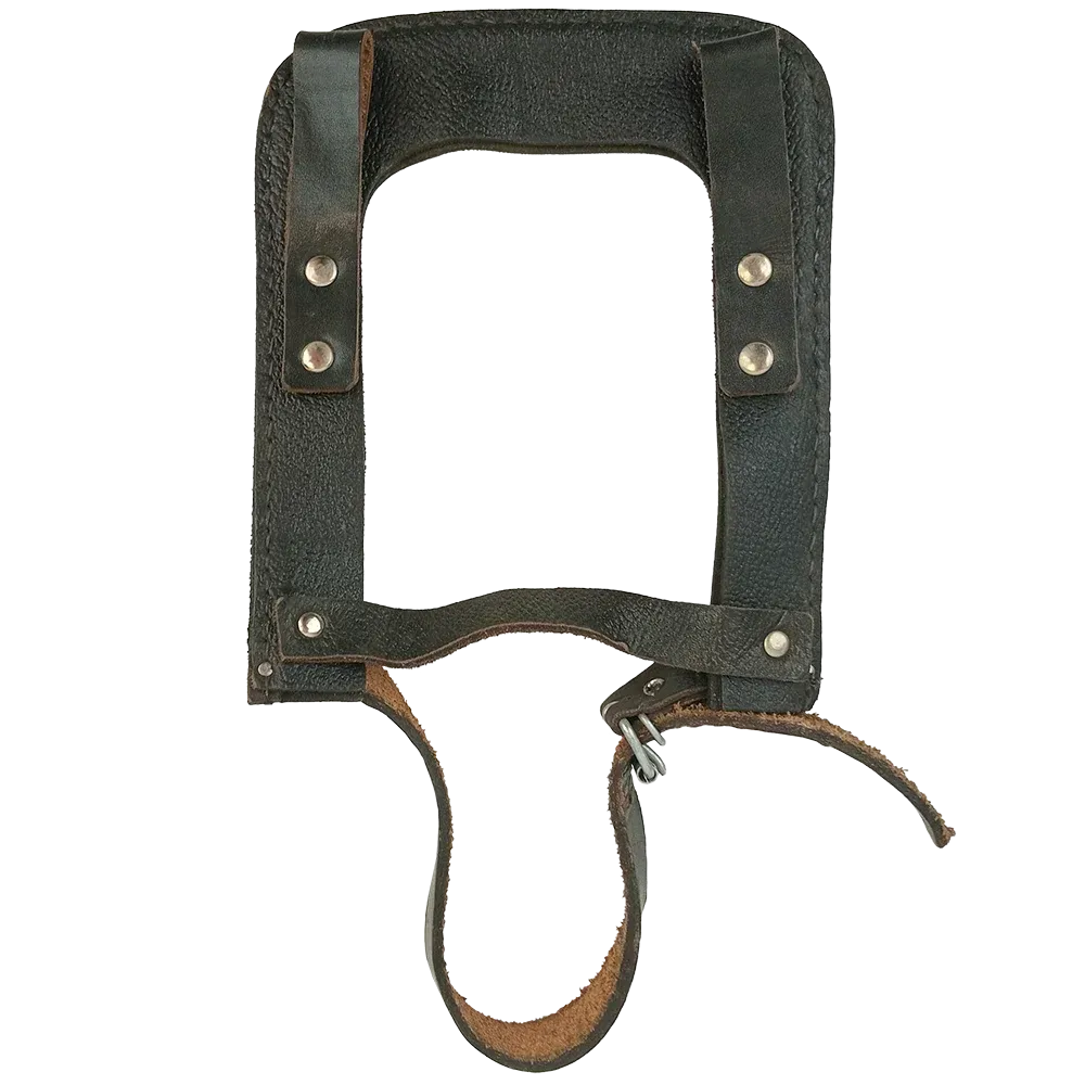 East German Leather Shovel Cover