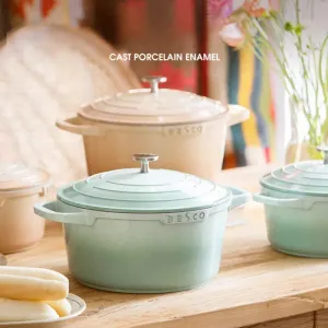 Easy Clean Non-Stick Cookware: Gas & Induction Compatible.