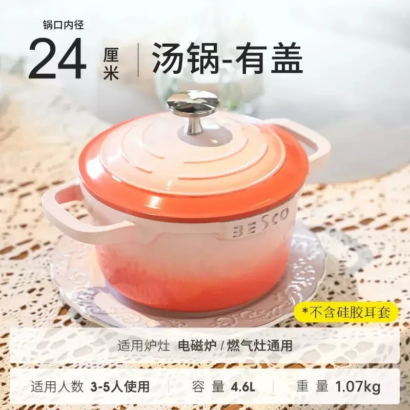 Easy Clean Non-Stick Cookware: Gas & Induction Compatible.