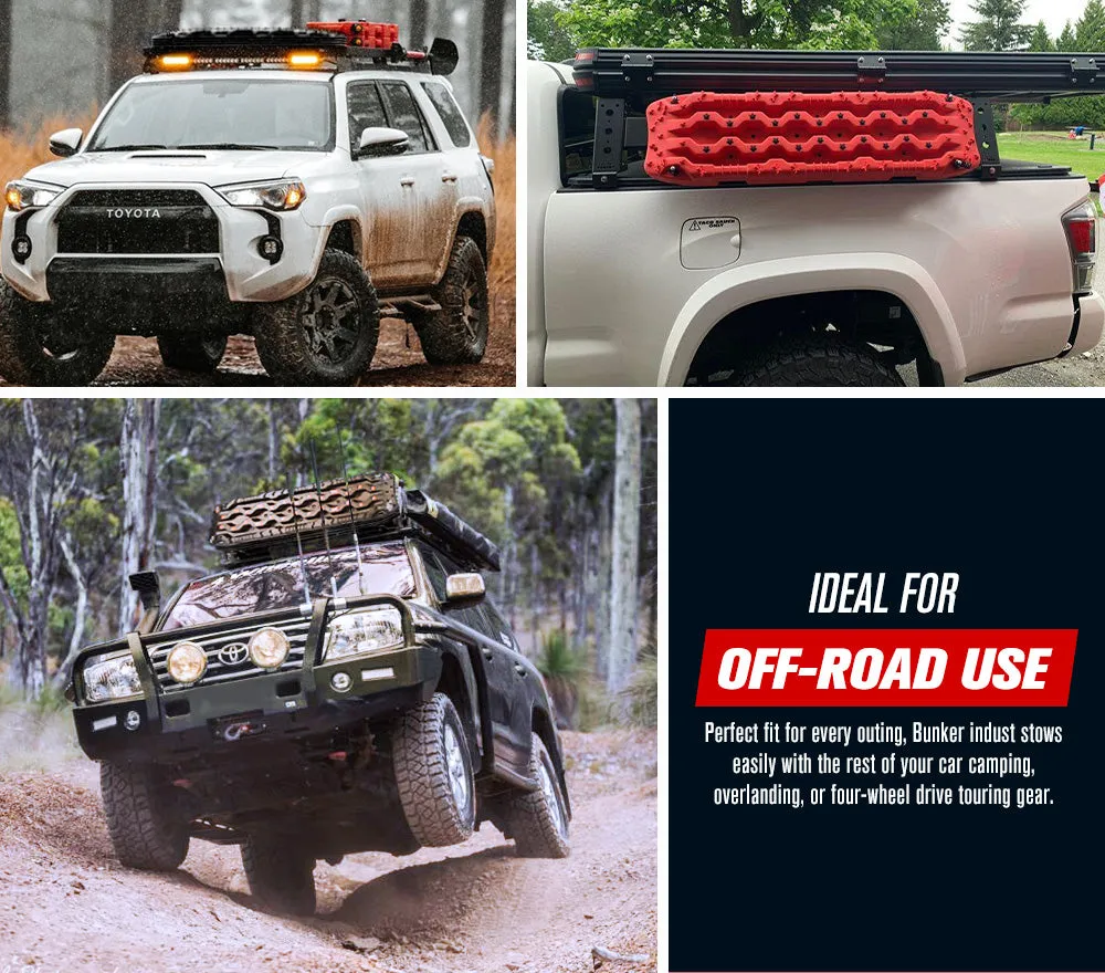 Fieryred Recovery Tracks /w Mounting Pins 15T Board 4WD Sand Track Snow Mud 4x4