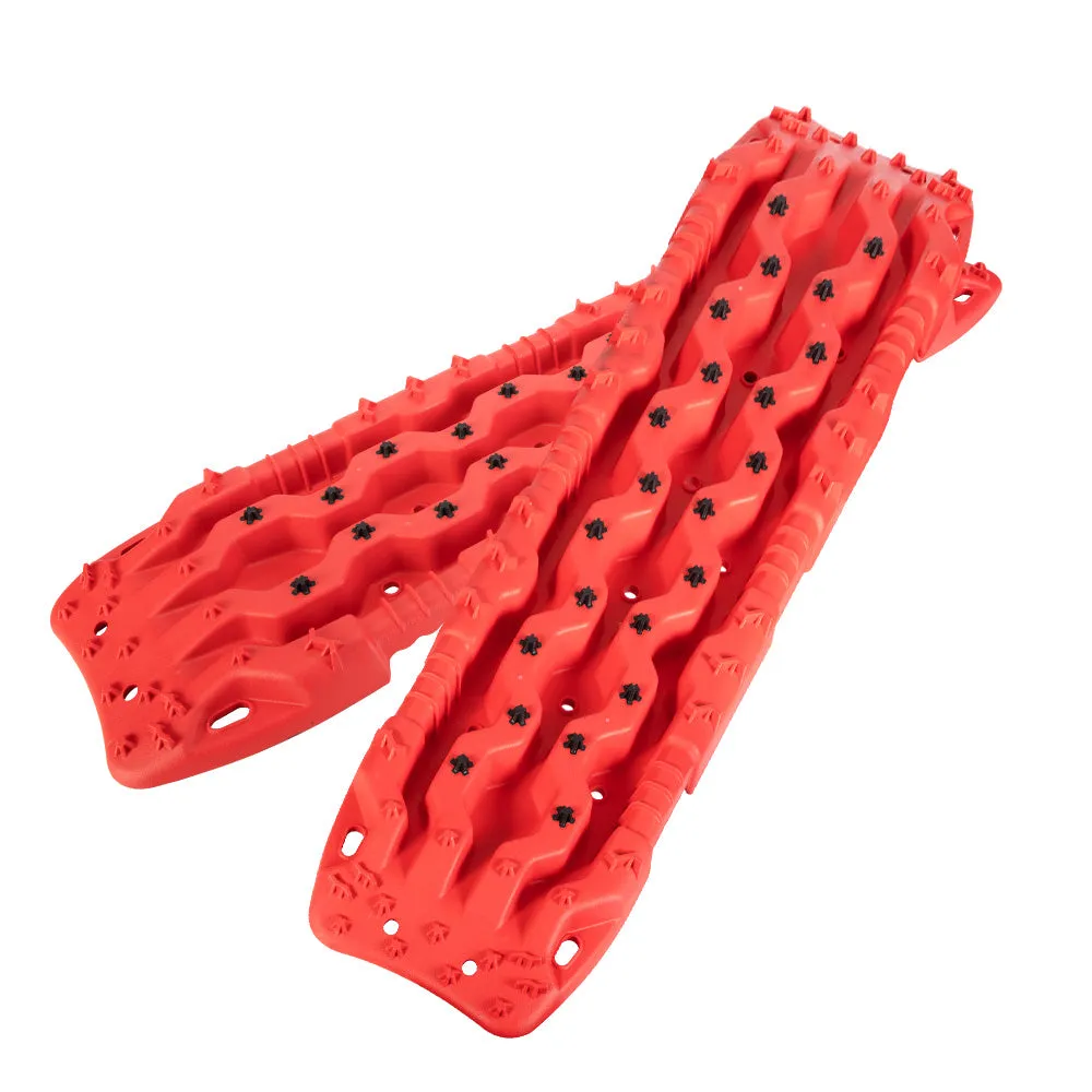 Fieryred Recovery Tracks /w Mounting Pins 15T Board 4WD Sand Track Snow Mud 4x4