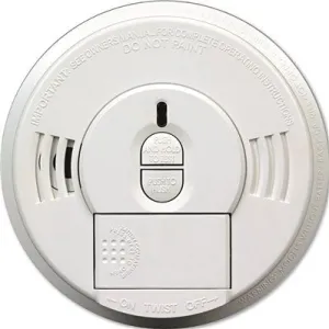 Front-Load Smoke Alarm W/Mounting Bracket Hush Feature
