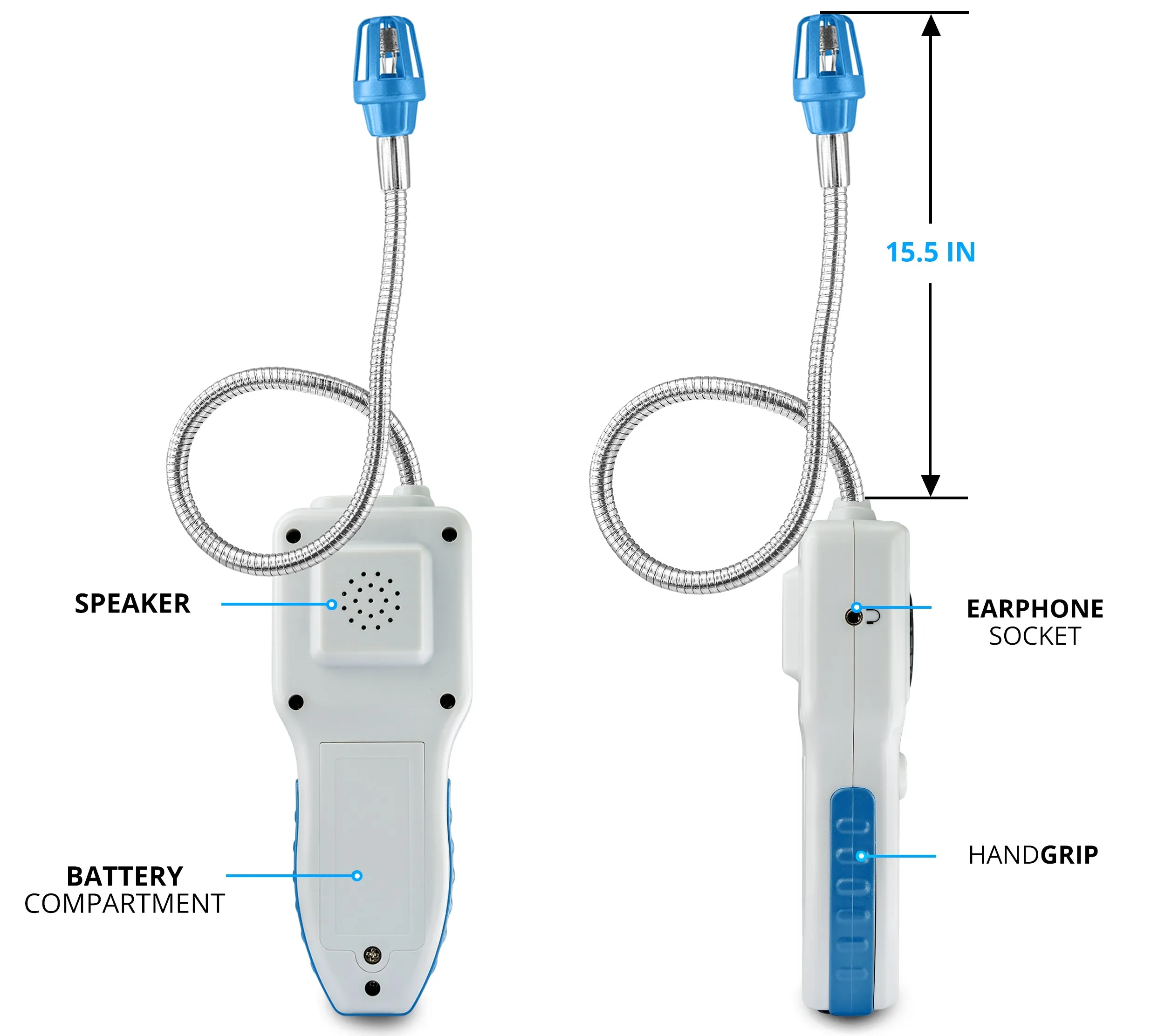 GASKNIGHT PRO Natural Gas Leak Detector for Home, Portable Propane Leak Detector