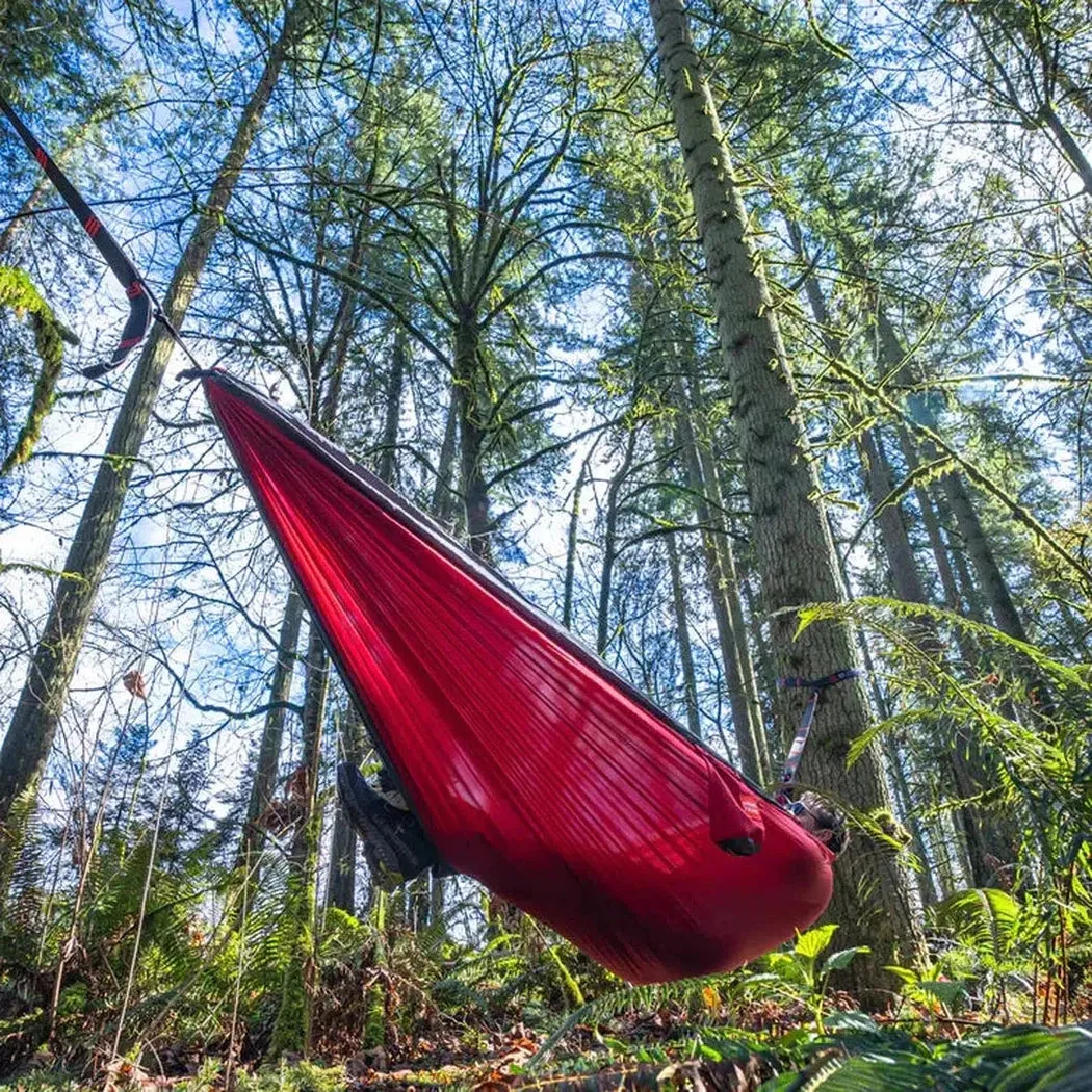 Grand Trunk Double Parachute Nylon Hammock with Straps