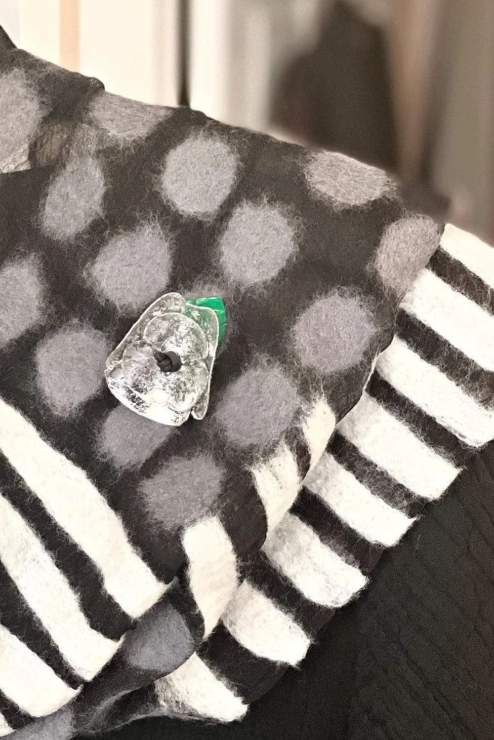 Hand Crafted Poppy Pin
