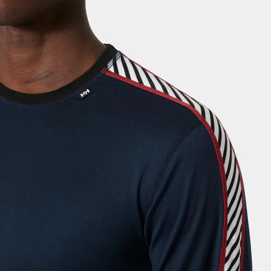 Helly Hansen Men's HH LIFA® Stripe Long-Sleeve Crew Base Layer