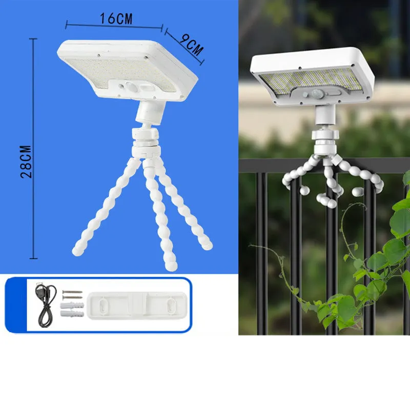 Hot Sale 50% OFFRemovable Portable Dual Charging USB-C  Solar Sensor Light