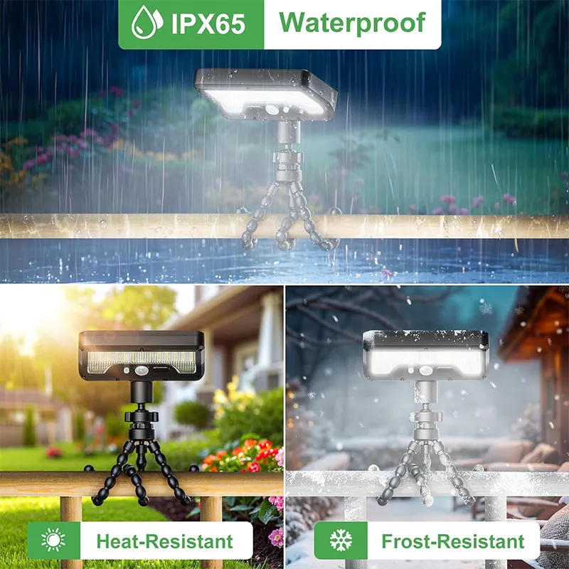 Hot Sale 50% OFFRemovable Portable Dual Charging USB-C  Solar Sensor Light