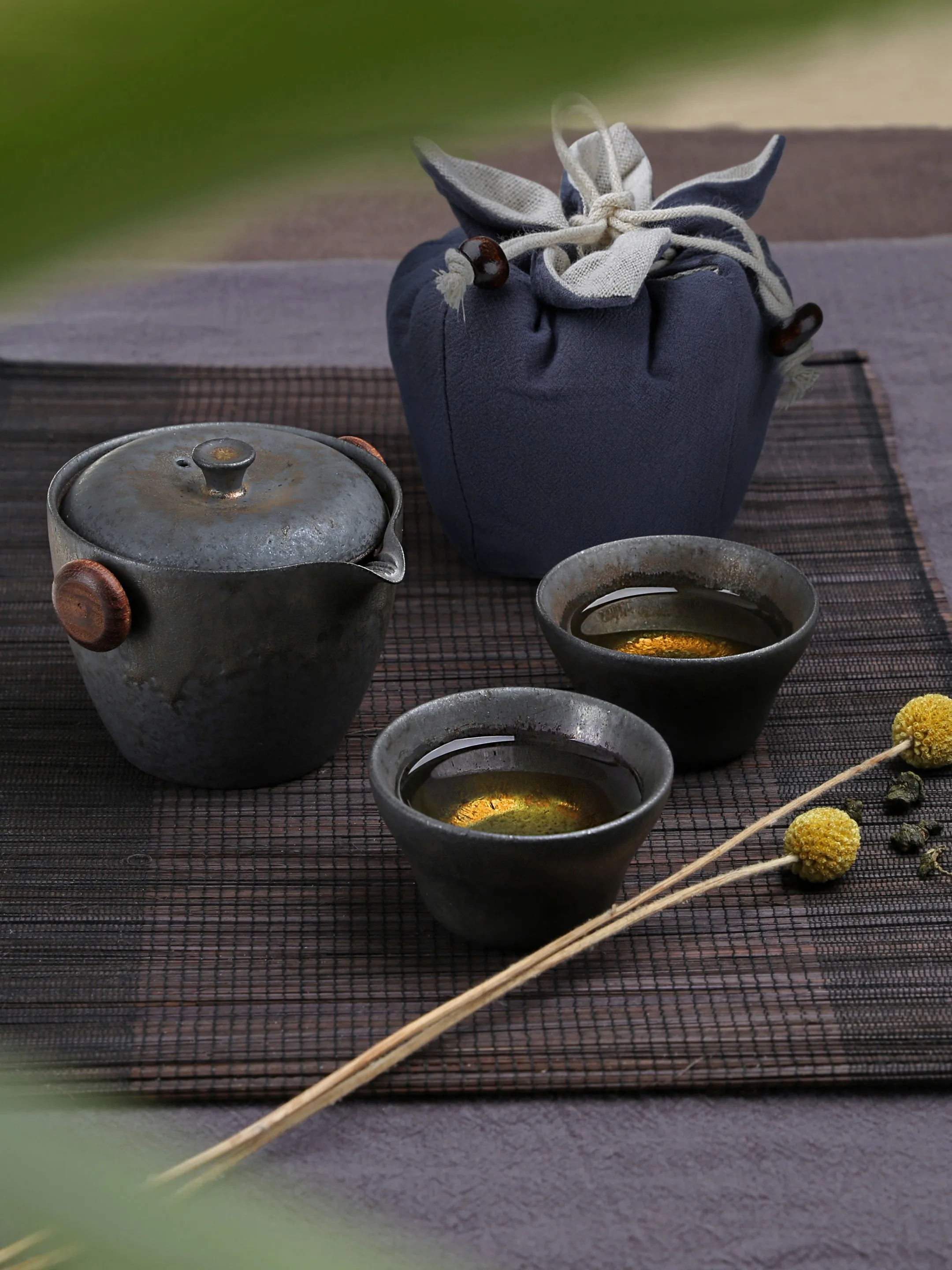 Iron Glaze Travel Set- 3 pieces