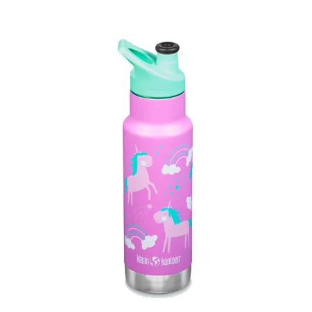 Klean Kanteen Insulated Kid Classic Bottle w Sport Cap (355ml)
