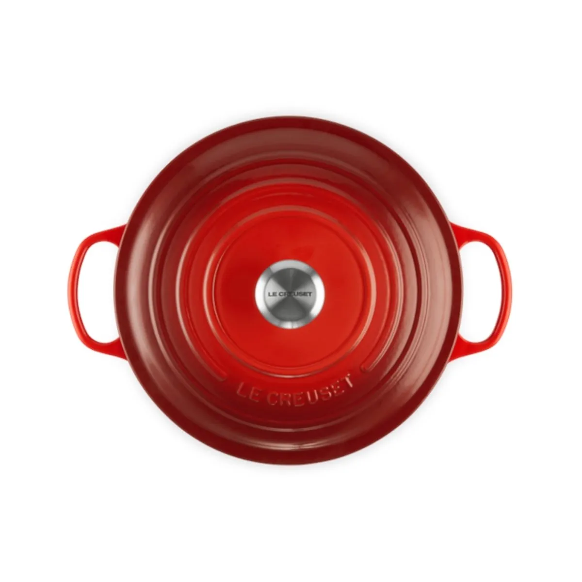 Le Creuset Signature Cast Iron Round Casserole Cerise 28cm (6.7L)
