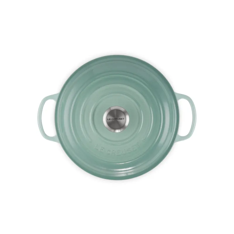 Le Creuset Signature Shallow Casserole Sage 26cm