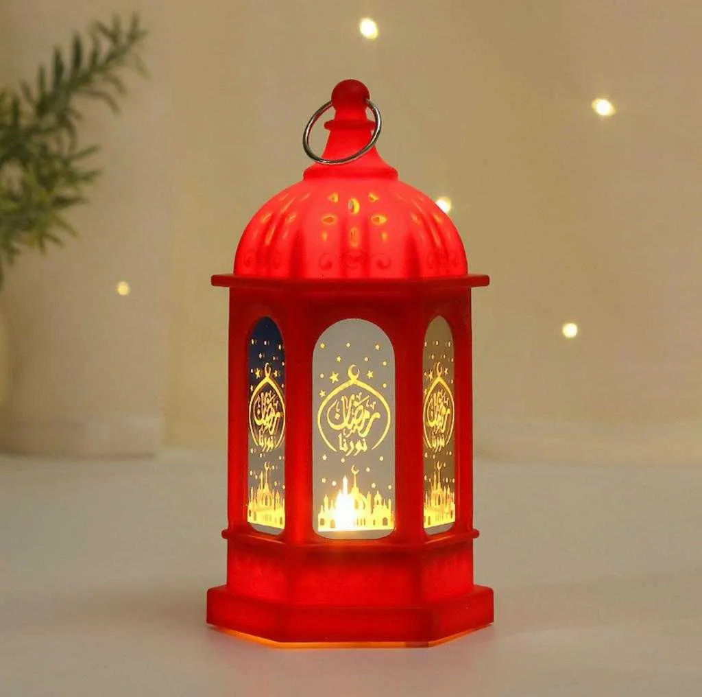 LED Ramadan Lantern Wind Lights Ramadan Decor For Home Happy EID MUBARAK Islamic Muslim Party Ramadan Kareem Gifts Eid Al Adha