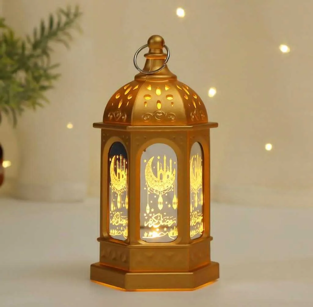 LED Ramadan Lantern Wind Lights Ramadan Decor For Home Happy EID MUBARAK Islamic Muslim Party Ramadan Kareem Gifts Eid Al Adha