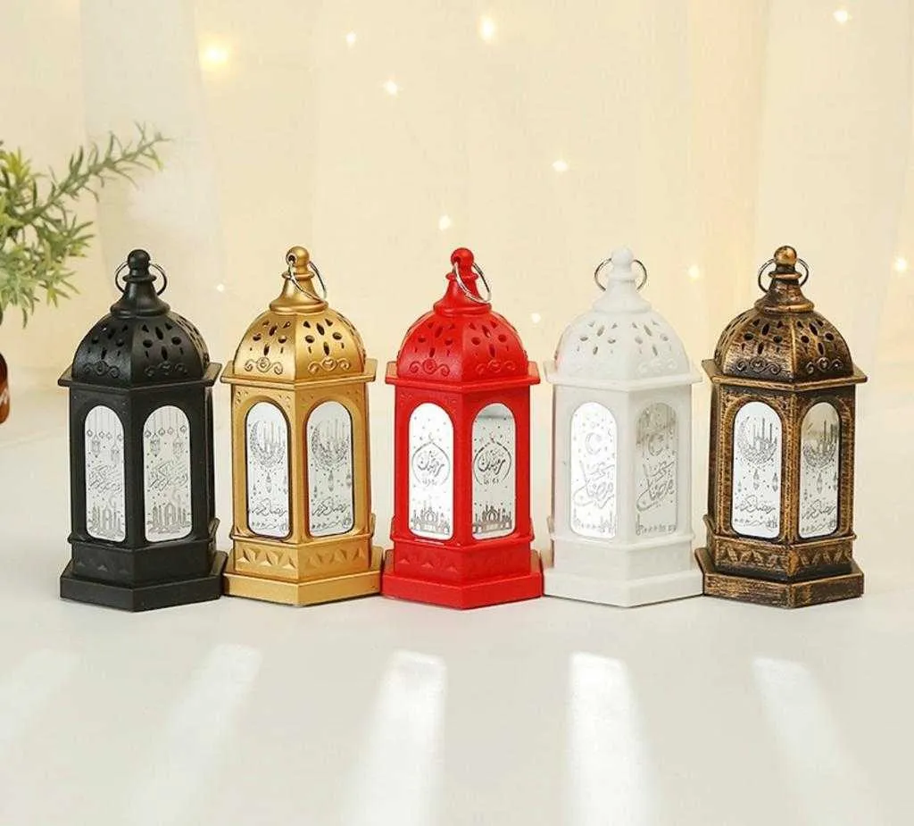 LED Ramadan Lantern Wind Lights Ramadan Decor For Home Happy EID MUBARAK Islamic Muslim Party Ramadan Kareem Gifts Eid Al Adha