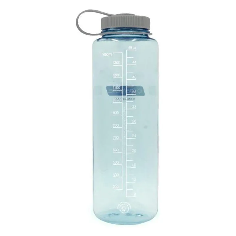 Nalgene Sustain Wide Mouth 1.5L Silo Water Bottle - Seafoam