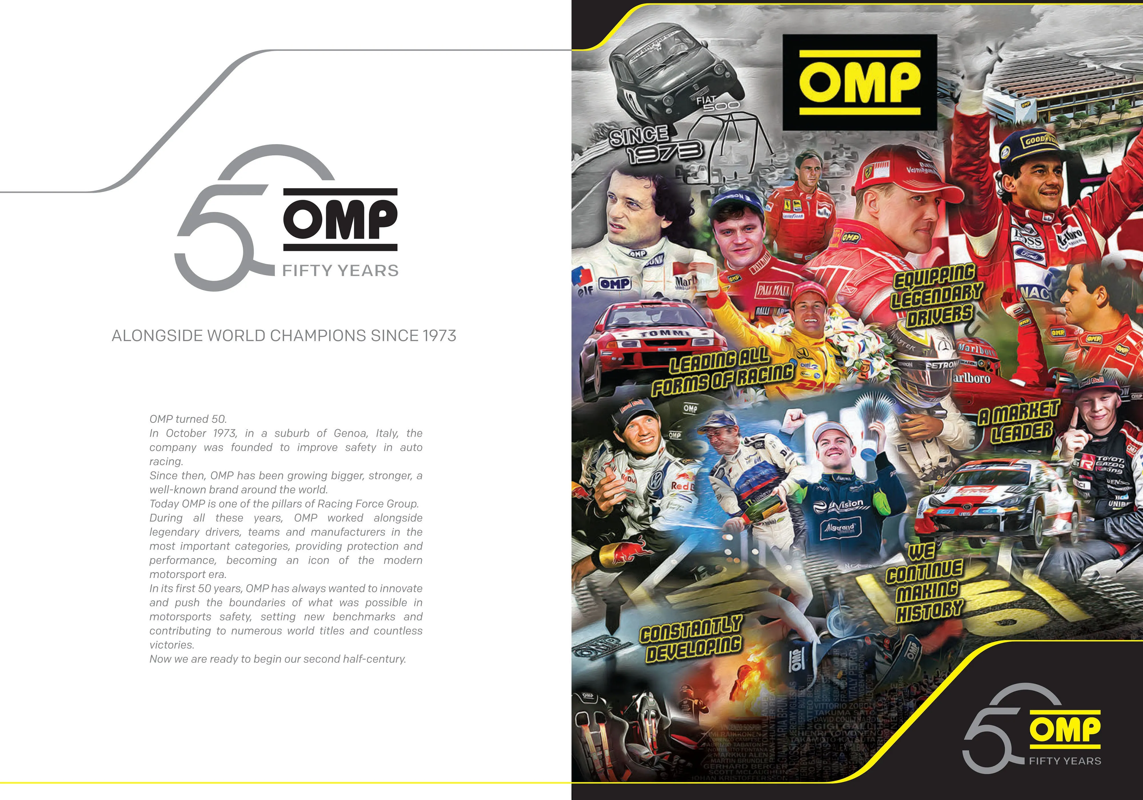 OMP FIRST Racing Handschuhe Feuerfest FIA Motorsport Rennen Rallye Strecke Neues Design