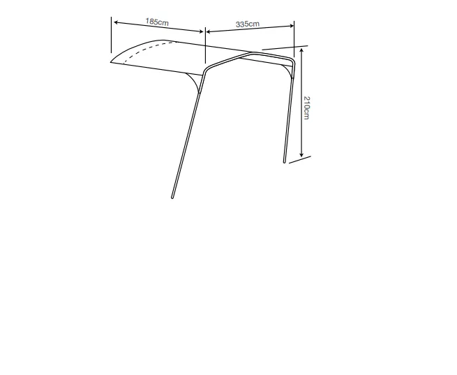 Outdoor Revolution Camp Star 700 Sun Canopy