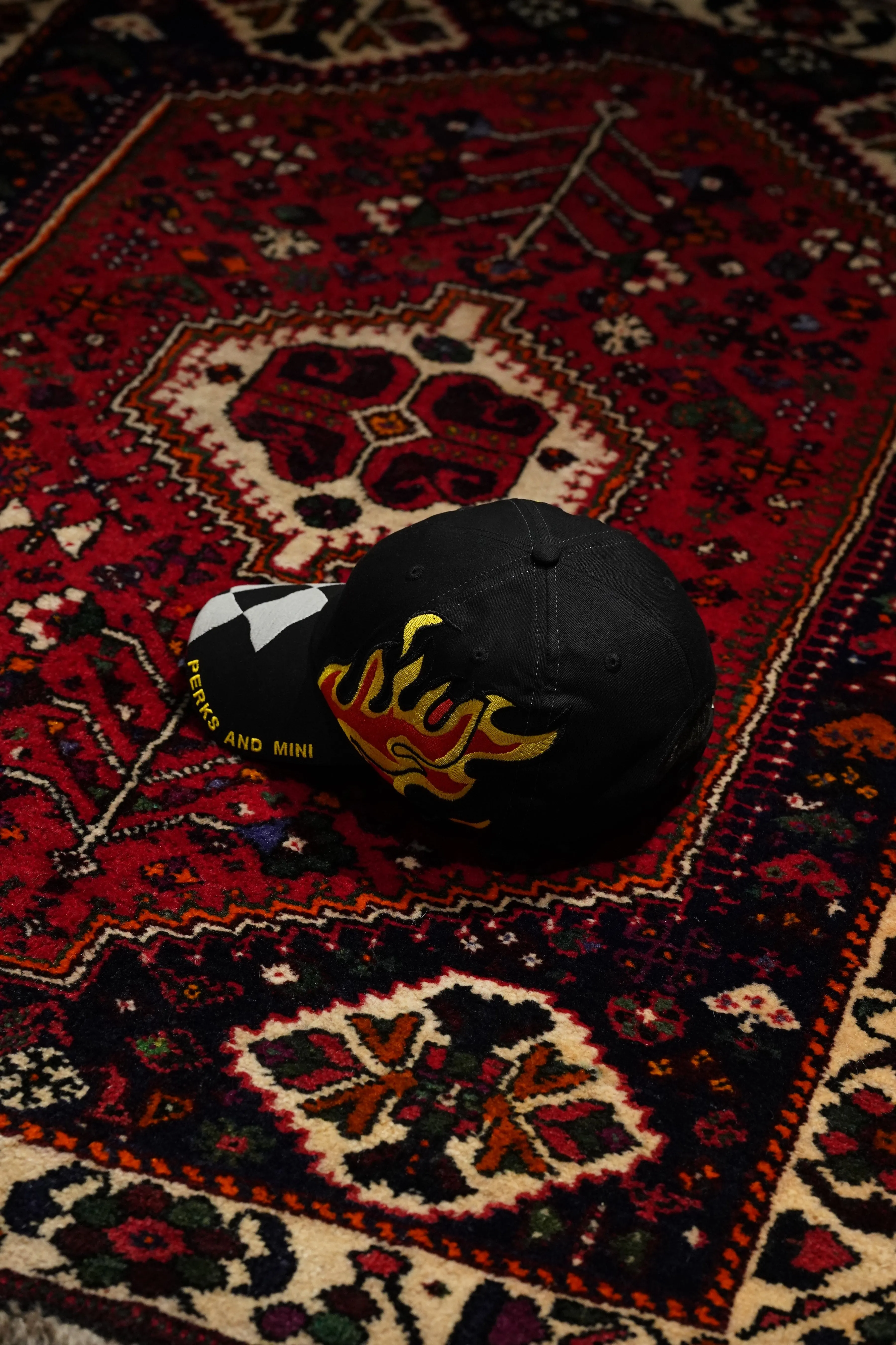 P.A.M FIRE STARTER BASEBALL CAP (BLACK)