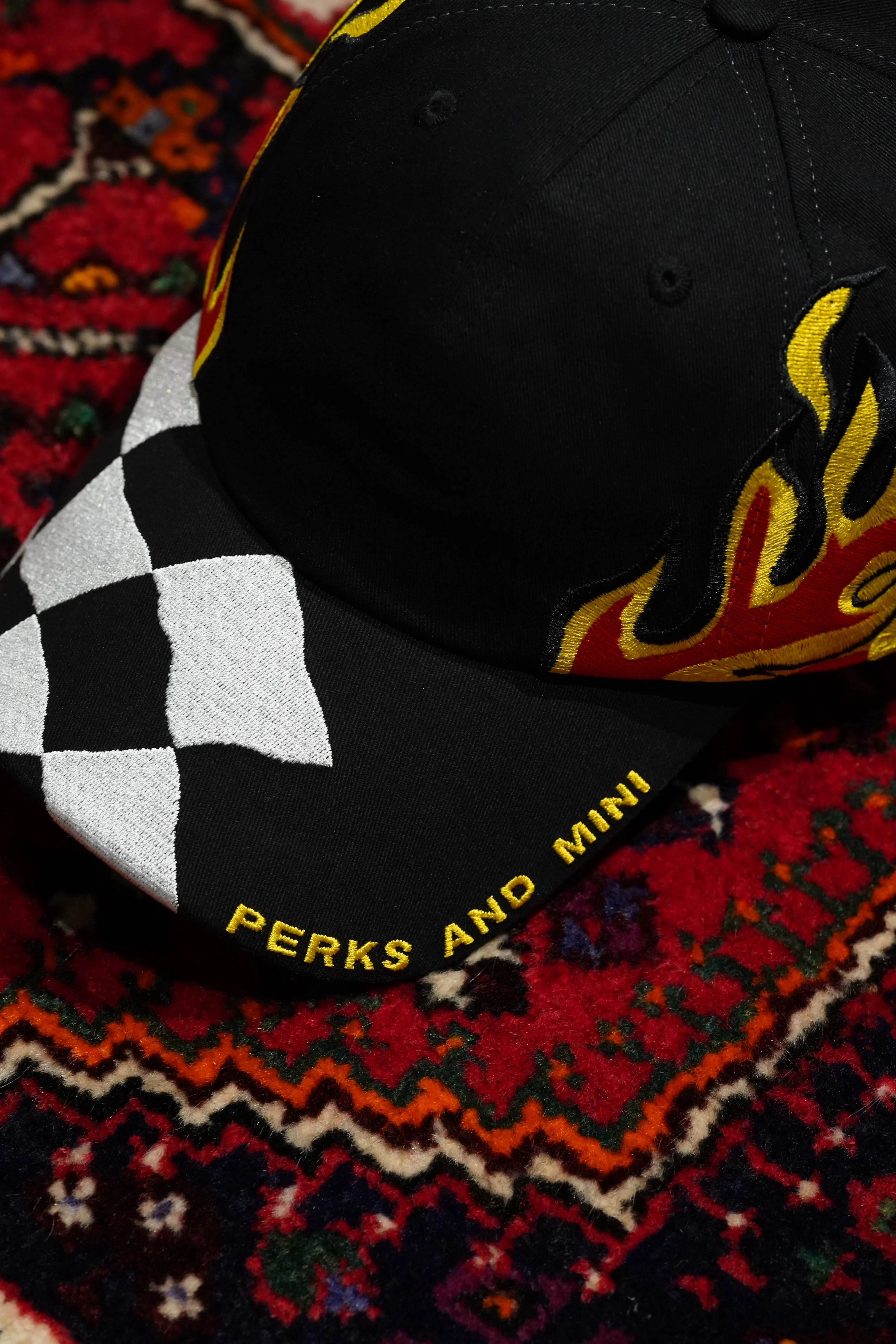 P.A.M FIRE STARTER BASEBALL CAP (BLACK)